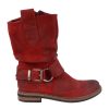 Children'S Shoes For Meisjes compagnucci | Compagnucci Short Boots Red Girls (3379) - Junior Steps