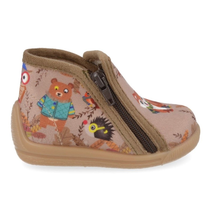 Children'S Shoes For Jongens bellamy | Bellamy Slippers Beige (747001) - Junior Steps