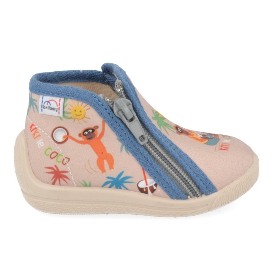 Children'S Shoes For Jongens bellamy | Bellamy Slippers Beige (741001 Bichou) - Junior Steps