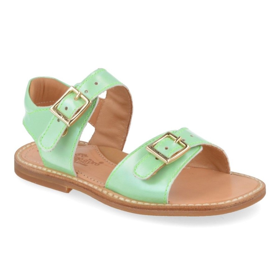 Children'S Shoes For Meisjes zecchino d'oro | Zecchino D'Oro Sandals Mint Girls (A21-1906-Ag) - Junior Steps