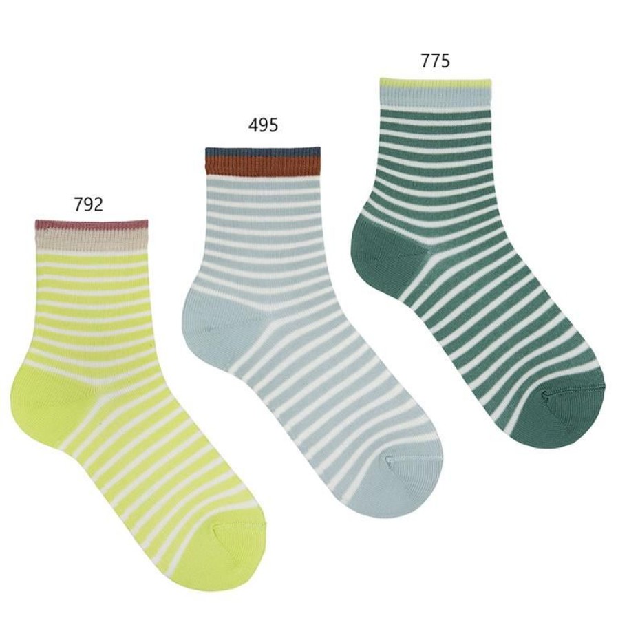 Accessories condor | Condor Socks Green (20319/4 Col.775) - Junior Steps