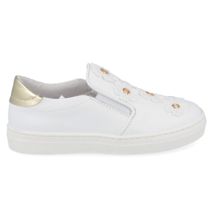 Children'S Shoes For Meisjes banaline | Banaline Sneakers Wit Girls (22546) - Junior Steps