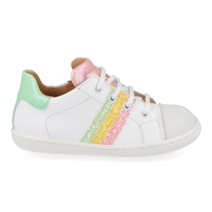 Children'S Shoes For Meisjes zecchino d'oro | Zecchino D'Oro Sneakers Wit Girls (N12-1079) - Junior Steps