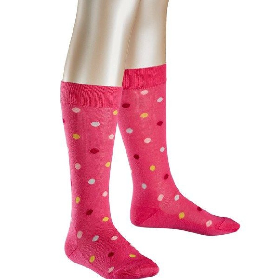 Accessories falke | Falke Knee Socks Fuchia Girls (11866/8420) - Junior Steps