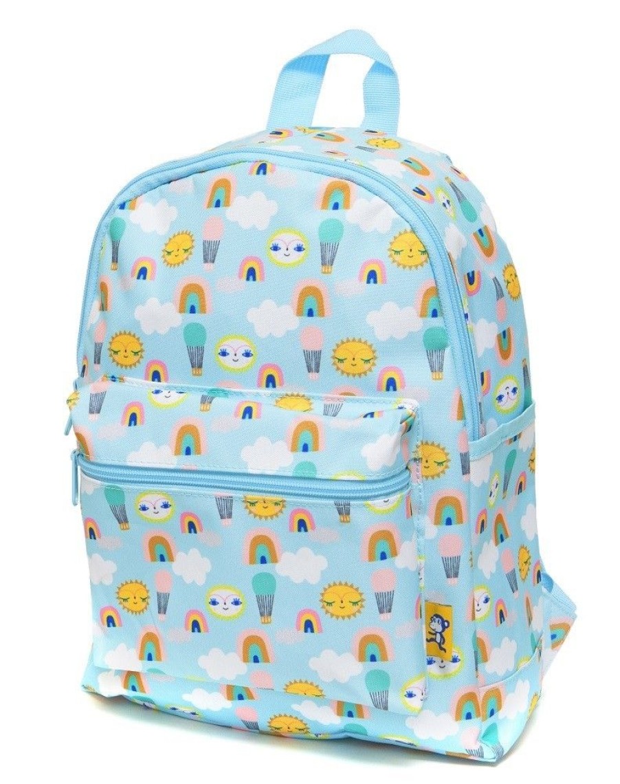 Bags Petit monHot | Petit Monkey Backpack Blue Girls (42029291 Bp5) - Junior Steps