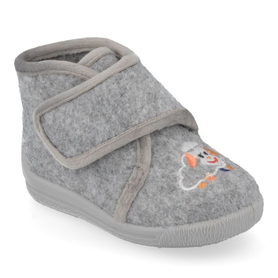 Children'S Shoes For Jongens bellamy | Bellamy Slippers Grey (26716001) - Junior Steps