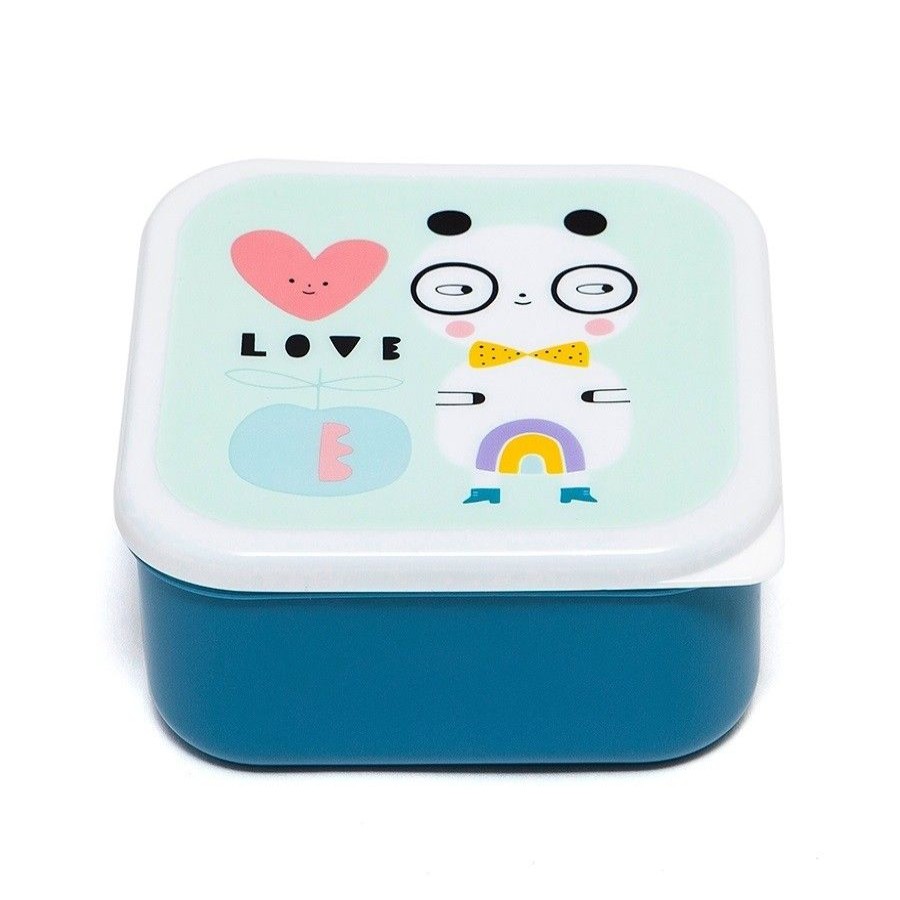 Accessories petit monNew | Petit Monkey Sandwich Box Blue (Lb24) - Junior Steps