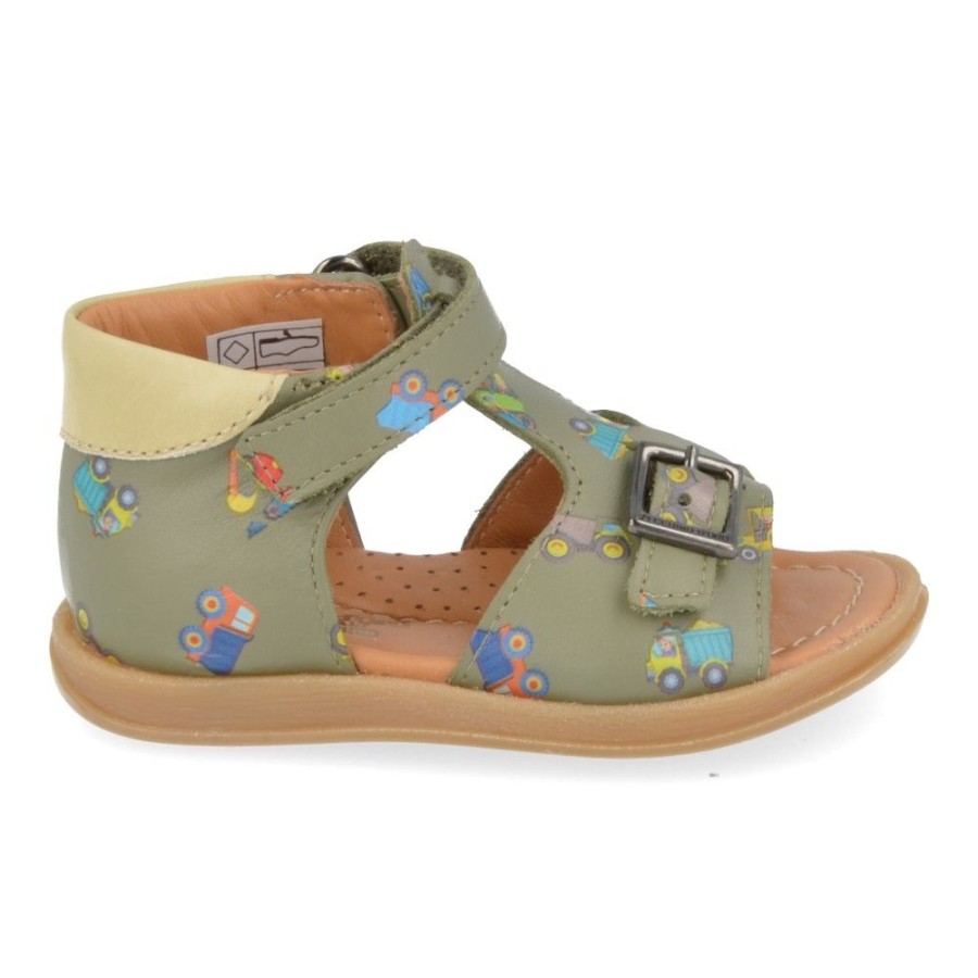 Children'S Shoes For Jongens zecchino d'oro | Zecchino D'Oro Sandals Khaki Boys (A32-3201) - Junior Steps