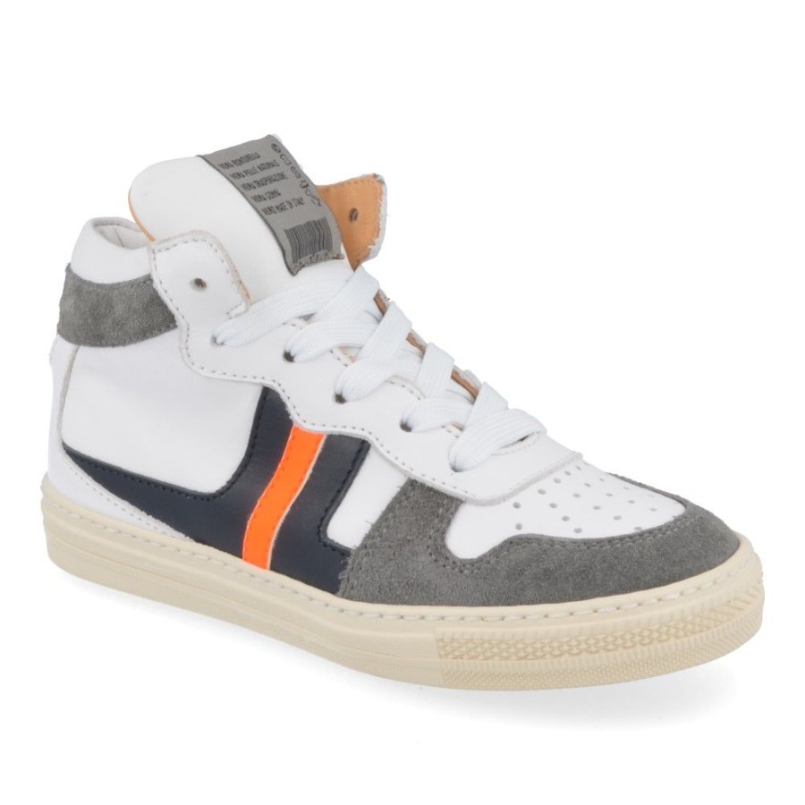 Children'S Shoes For Jongens shoeboy | Rondinella Sneakers Grey Boys (11992/3) - Junior Steps