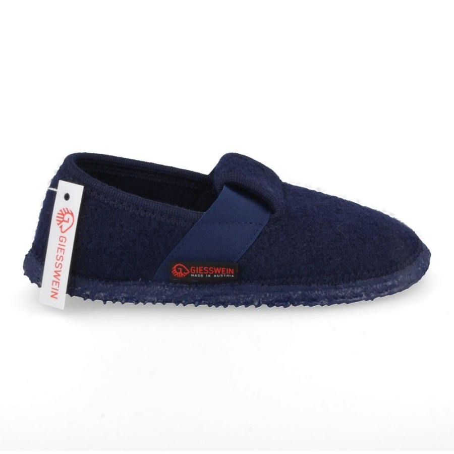 Children'S Shoes For Jongens giesswein | Giesswein Slippers Blue (40164) - Junior Steps