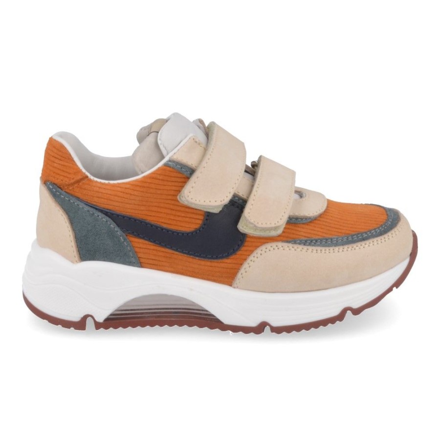 Children'S Shoes For Jongens shoeboy | Rondinella Sneakers Cognac Boys (11714-1B) - Junior Steps