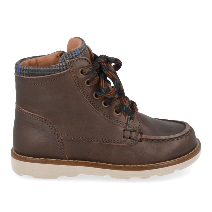 Children'S Shoes For Jongens romagnoli | Romagnoli Lace-Up Boots Brown Boys (3770R304) - Junior Steps