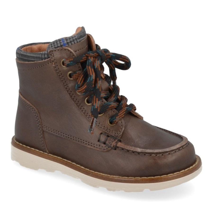 Children'S Shoes For Jongens romagnoli | Romagnoli Lace-Up Boots Brown Boys (3770R304) - Junior Steps