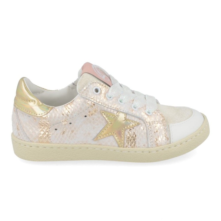 Children'S Shoes For Meisjes shoeboy | Rondinella Sneakers Beige Girls (1182D) - Junior Steps