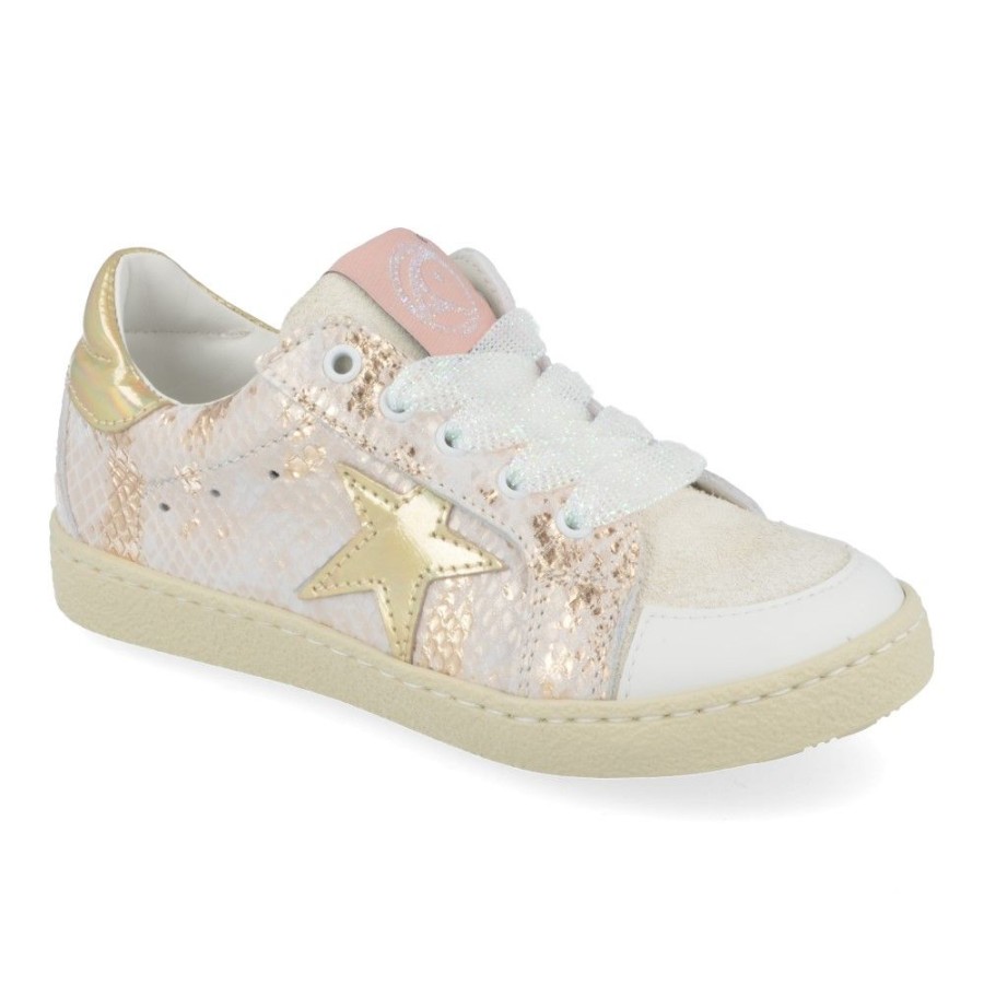 Children'S Shoes For Meisjes shoeboy | Rondinella Sneakers Beige Girls (1182D) - Junior Steps