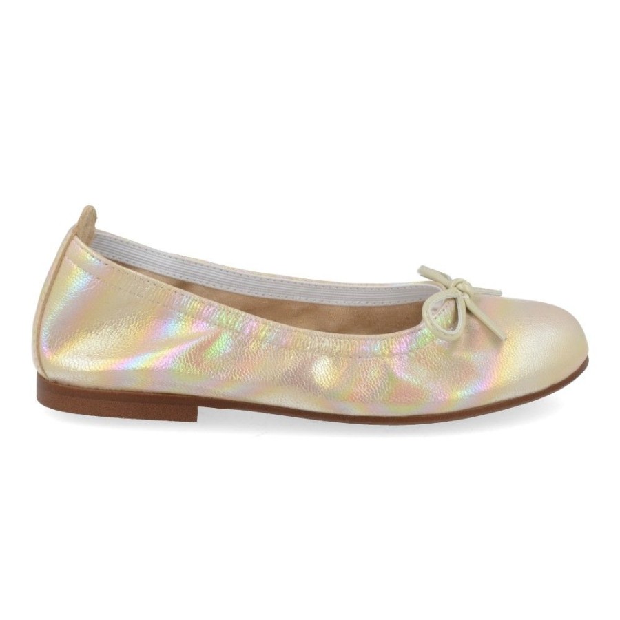 Children'S Shoes For Meisjes beberlis | Beberlis Ballerina Gold Girls (23643-A) - Junior Steps