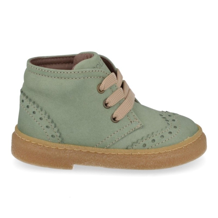 Children'S Shoes For Meisjes shoeboy | Poldino Lace Shoe Mint Girls (6406) - Junior Steps