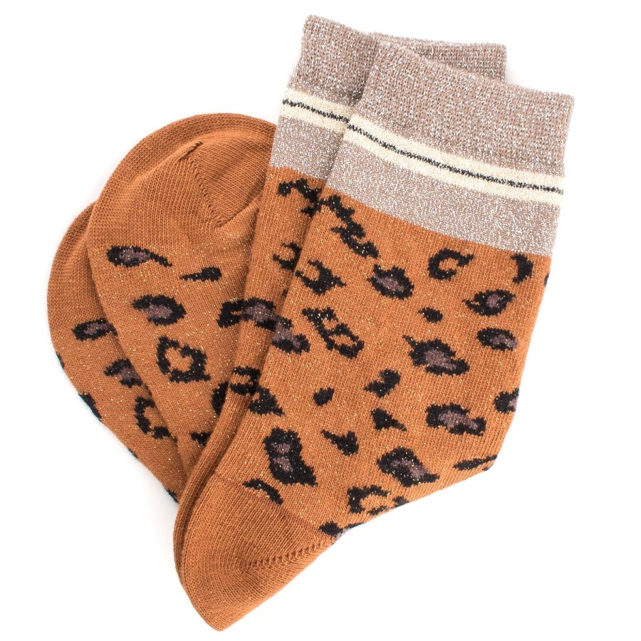 Accessories doré doré | Dore Dore Socks Cognac Girls (Ap509195/2837) - Junior Steps