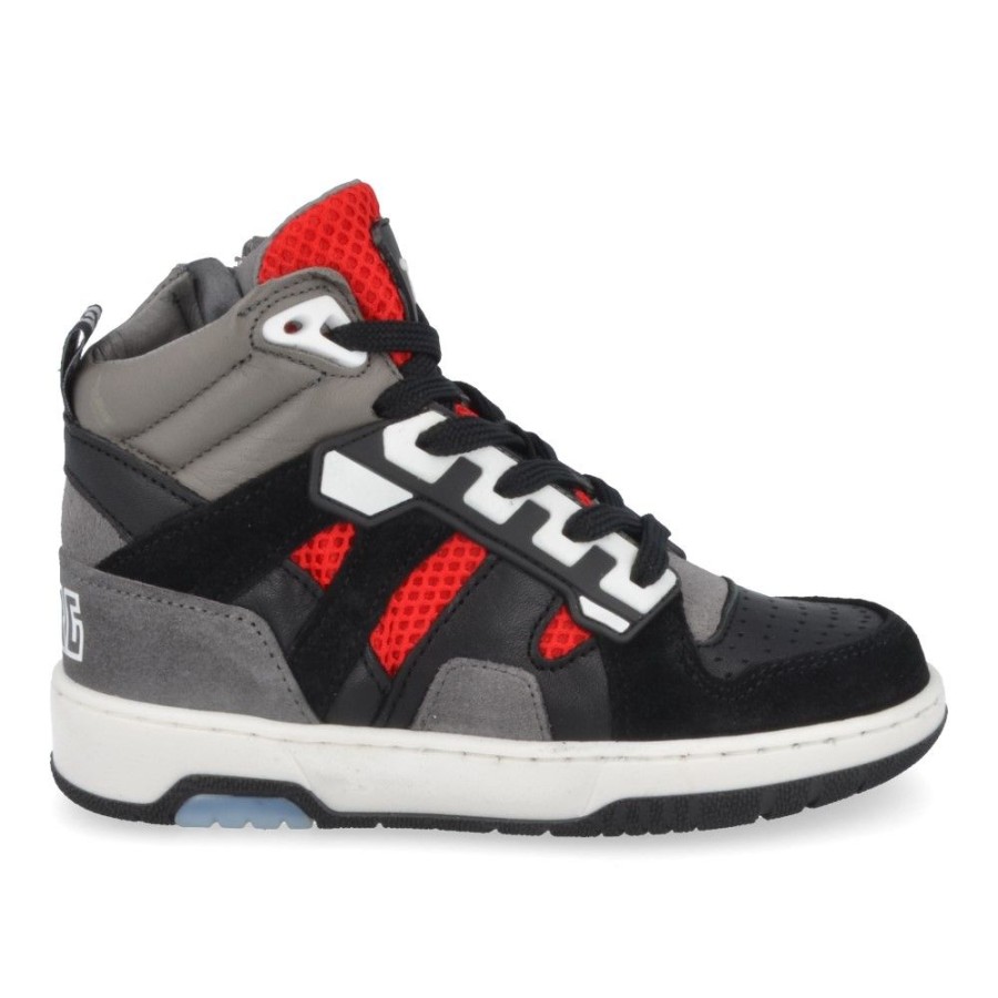 Children'S Shoes For Jongens falke | Red Rag Sneakers Black Boys (13679) - Junior Steps