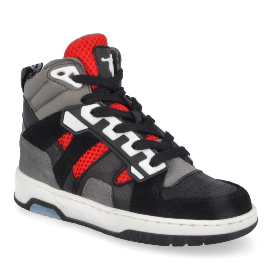 Children'S Shoes For Jongens falke | Red Rag Sneakers Black Boys (13679) - Junior Steps