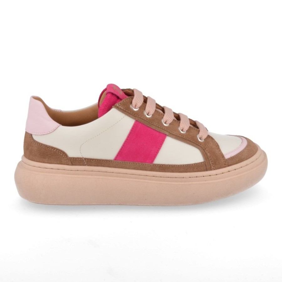 Children'S Shoes For Meisjes zecchino d'oro | Zecchino D'Oro Sneakers Cognac Girls (F10-4036) - Junior Steps