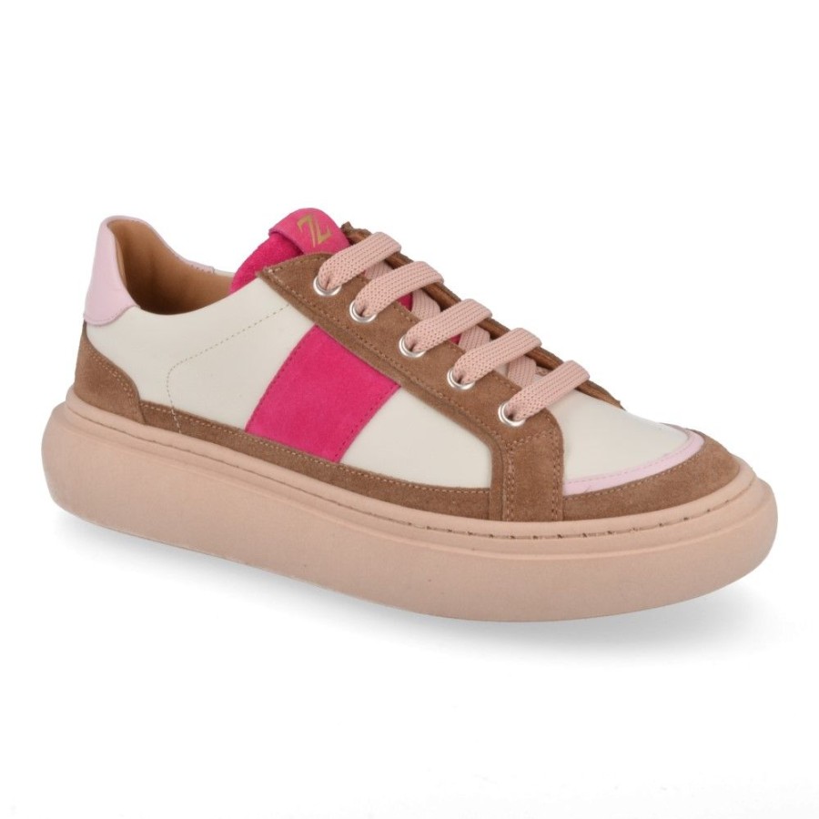 Children'S Shoes For Meisjes zecchino d'oro | Zecchino D'Oro Sneakers Cognac Girls (F10-4036) - Junior Steps