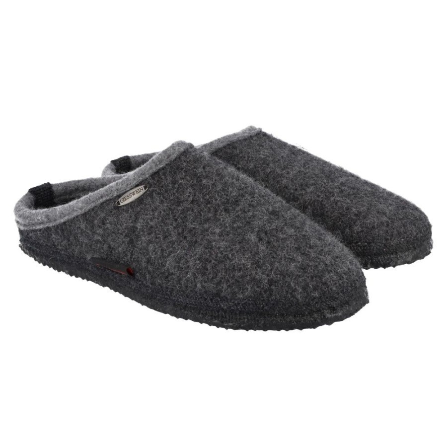 Children'S Shoes For Jongens giesswein | Giesswein Slippers Grey (42084) - Junior Steps