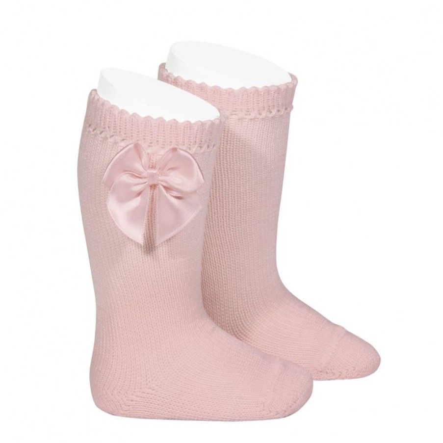 Accessories condor | Condor Knee Socks Pink Girls (2.551/2 Col. 526) - Junior Steps