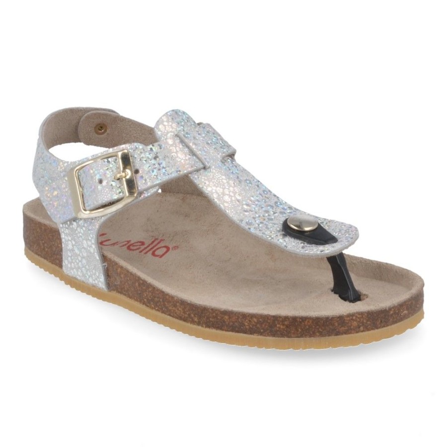 Children'S Shoes For Meisjes lunella | Lunella Sandals Silver Girls (20978) - Junior Steps