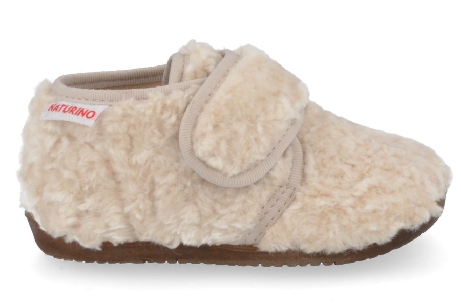 Children'S Shoes For Jongens naturino | Naturino Slippers Beige (Home) - Junior Steps