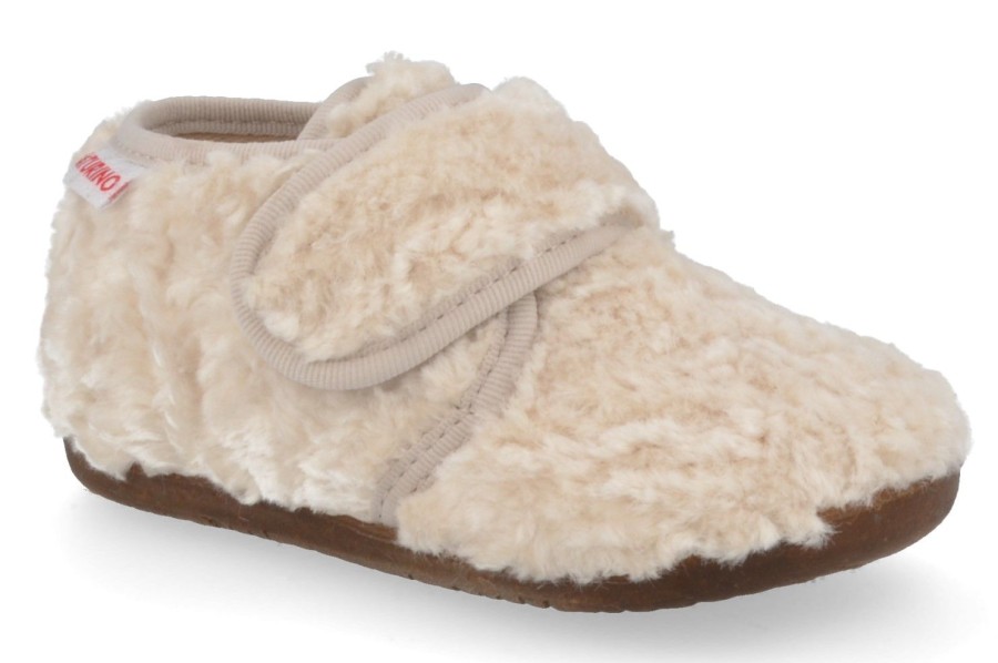 Children'S Shoes For Jongens naturino | Naturino Slippers Beige (Home) - Junior Steps