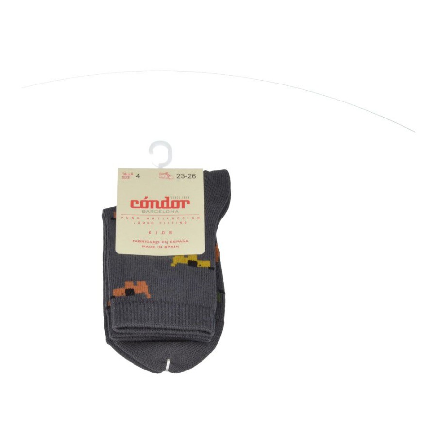 Accessories condor | Condor Socks Anthracite (3.858/4 Col. 257) - Junior Steps