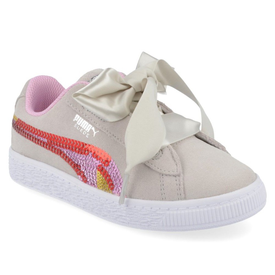 Children'S Shoes For Meisjes puma | Puma Sports And Play Shoes Grey Girls (368954/368953) - Junior Steps