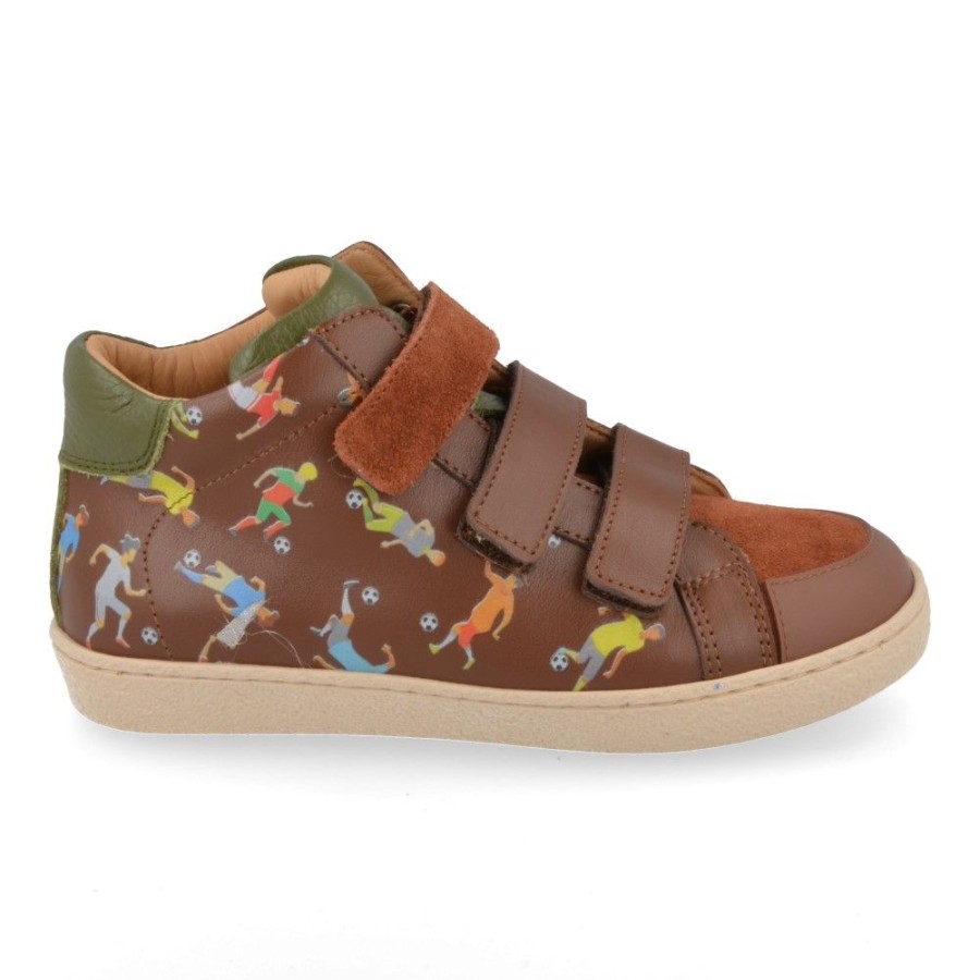 Children'S Shoes For Jongens zecchino d'oro | Zecchino D'Oro Sneakers Cognac Boys (M13-7409) - Junior Steps