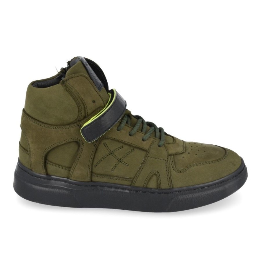 Children'S Shoes For Jongens hip | Hip Sneakers Khaki Boys (H1490) - Junior Steps