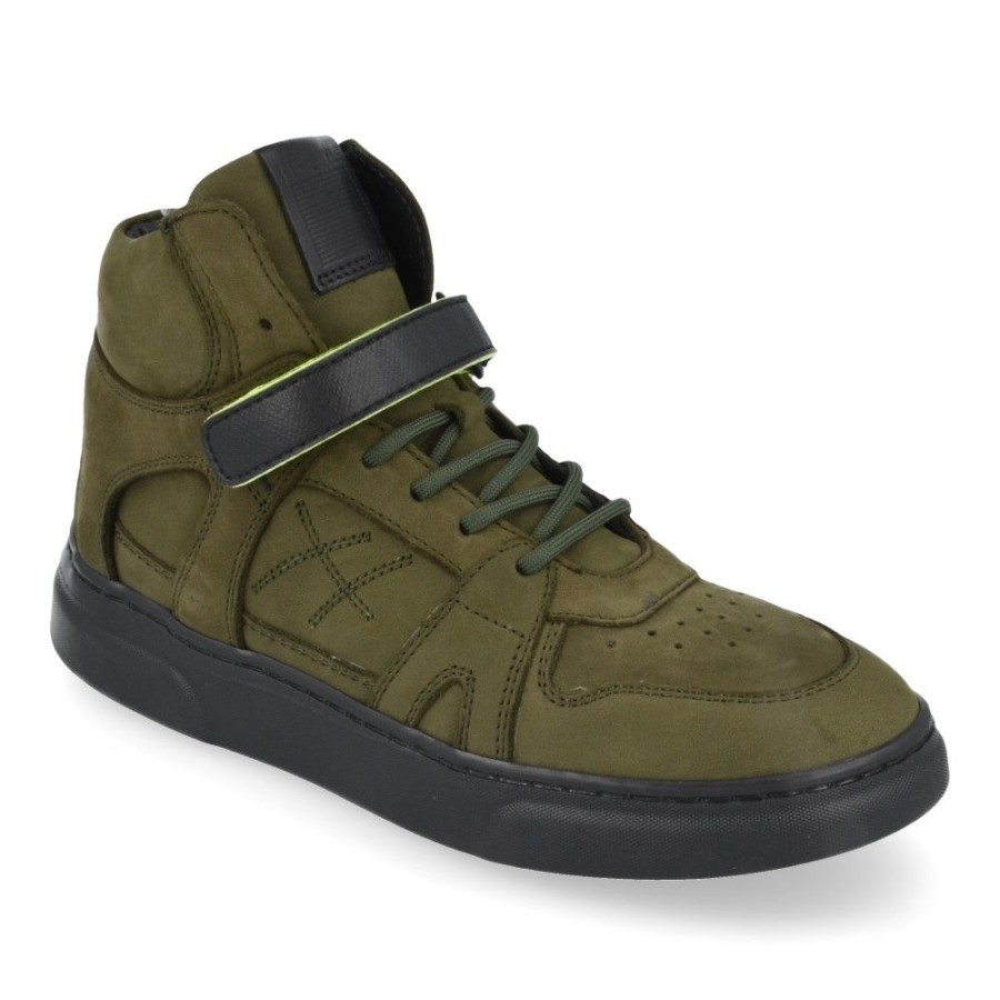 Children'S Shoes For Jongens hip | Hip Sneakers Khaki Boys (H1490) - Junior Steps