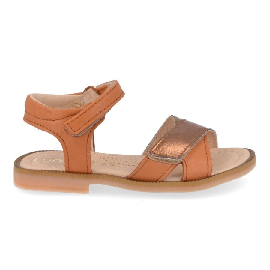 Children'S Shoes For Meisjes lunella | Lunella Sandals Cognac Girls (22702) - Junior Steps