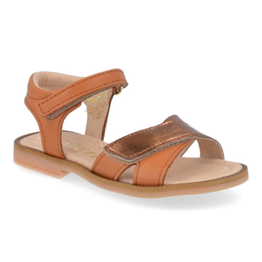 Children'S Shoes For Meisjes lunella | Lunella Sandals Cognac Girls (22702) - Junior Steps