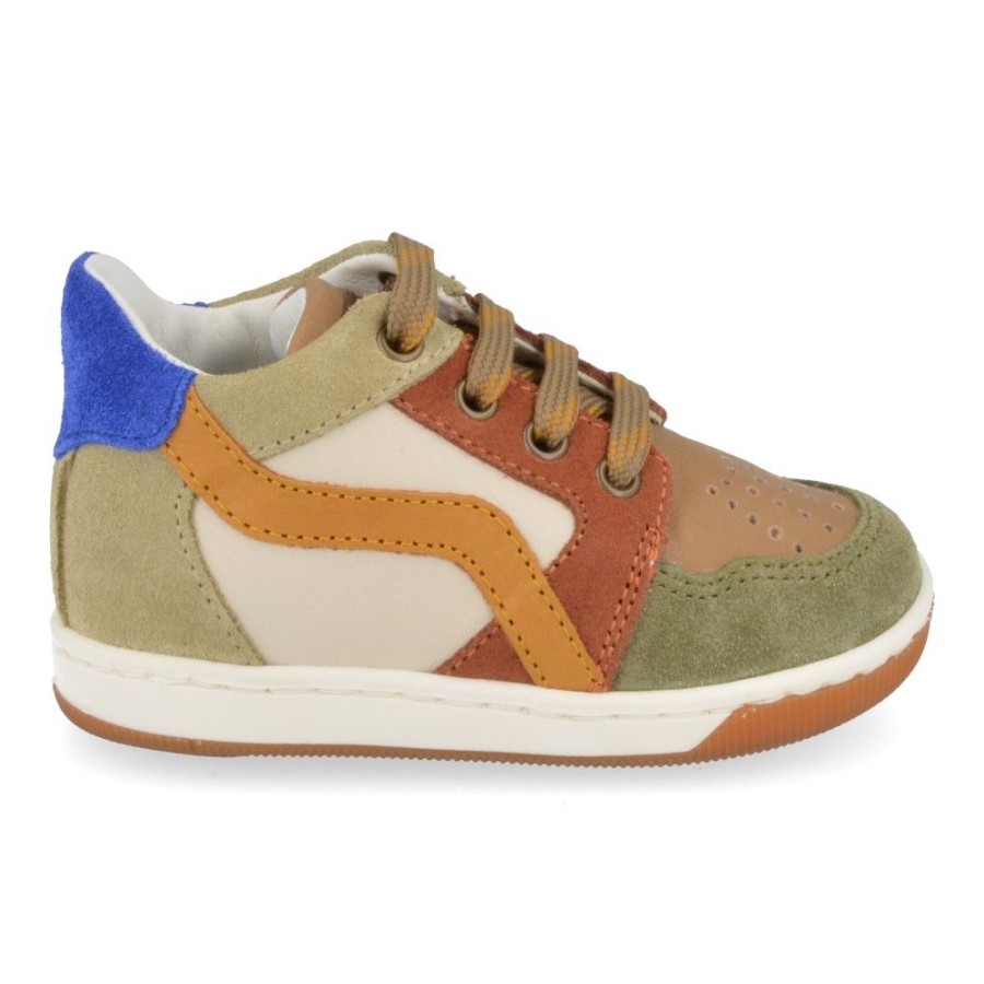 Children'S Shoes For Jongens shoeboy | Falcotto Sneakers Khaki (Abeia) - Junior Steps