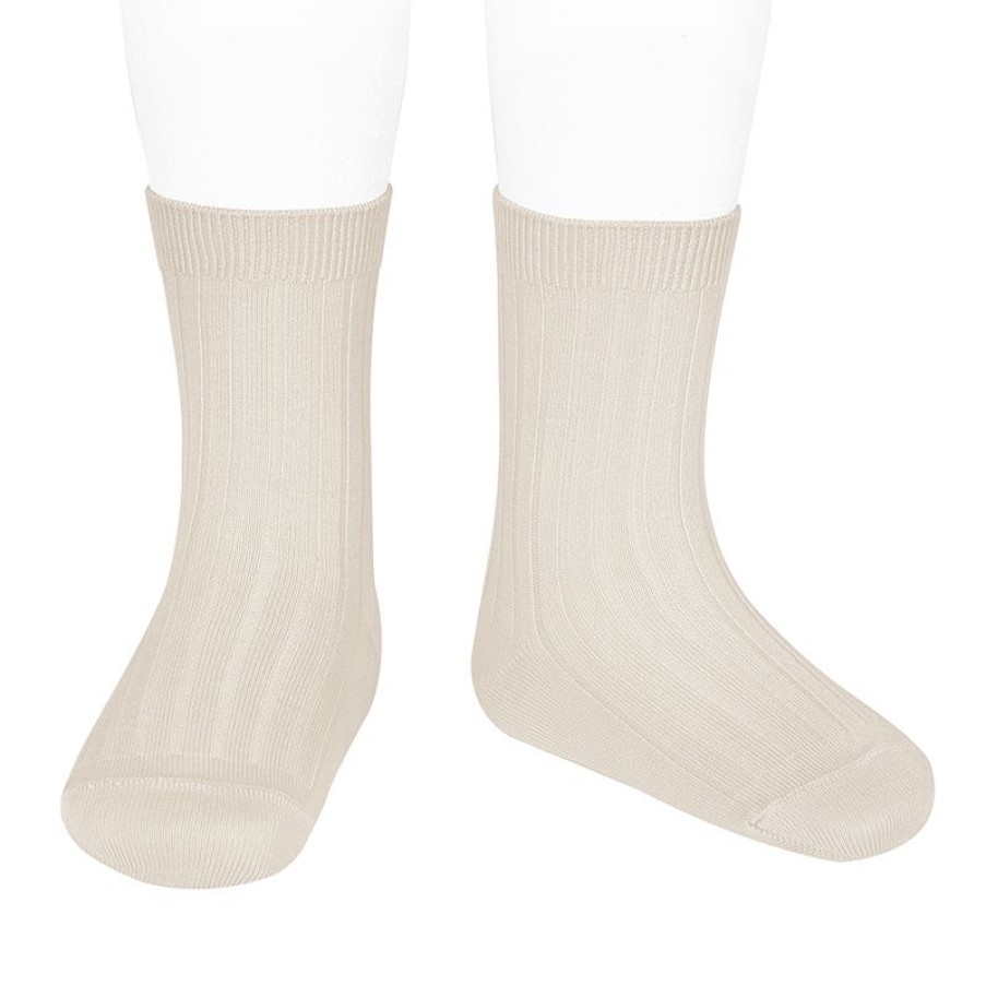 Accessories condor | Condor Socks Ecru (2.016/4 Col.304) - Junior Steps