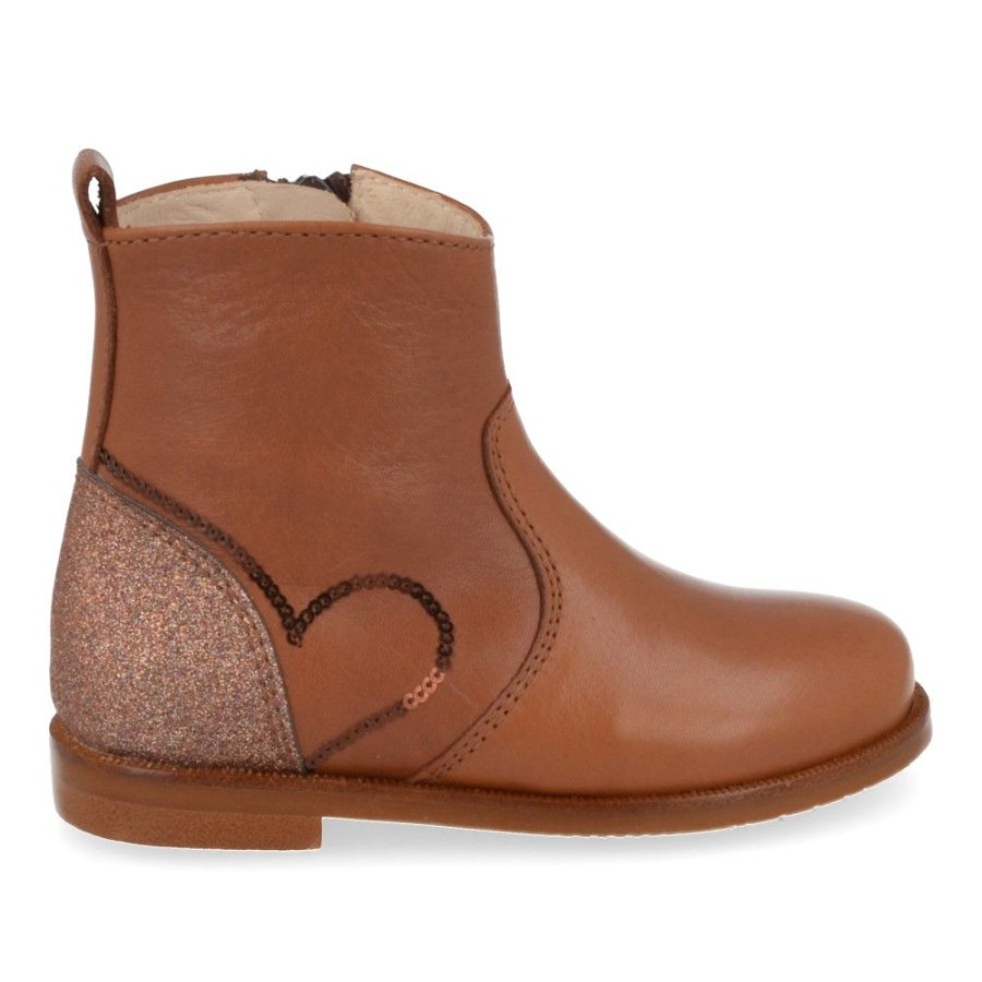 Children'S Shoes For Meisjes shoeboy | Beberlis Short Boots Cognac Girls (23469A) - Junior Steps