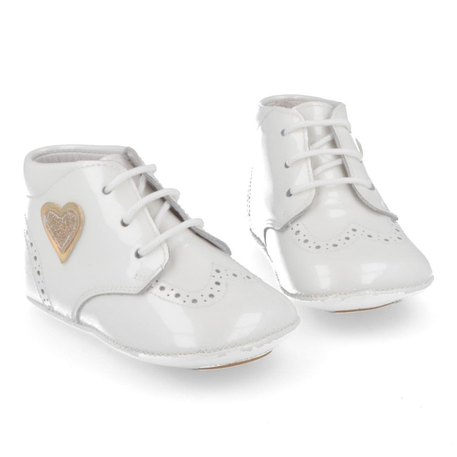 Children'S Shoes For Meisjes beberlis | Beberlis Baby Shoes Wit Girls (Lika) - Junior Steps