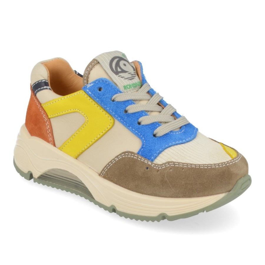 Children'S Shoes For Jongens shoeboy | Rondinella Sneakers Khaki Boys (11890-2C) - Junior Steps