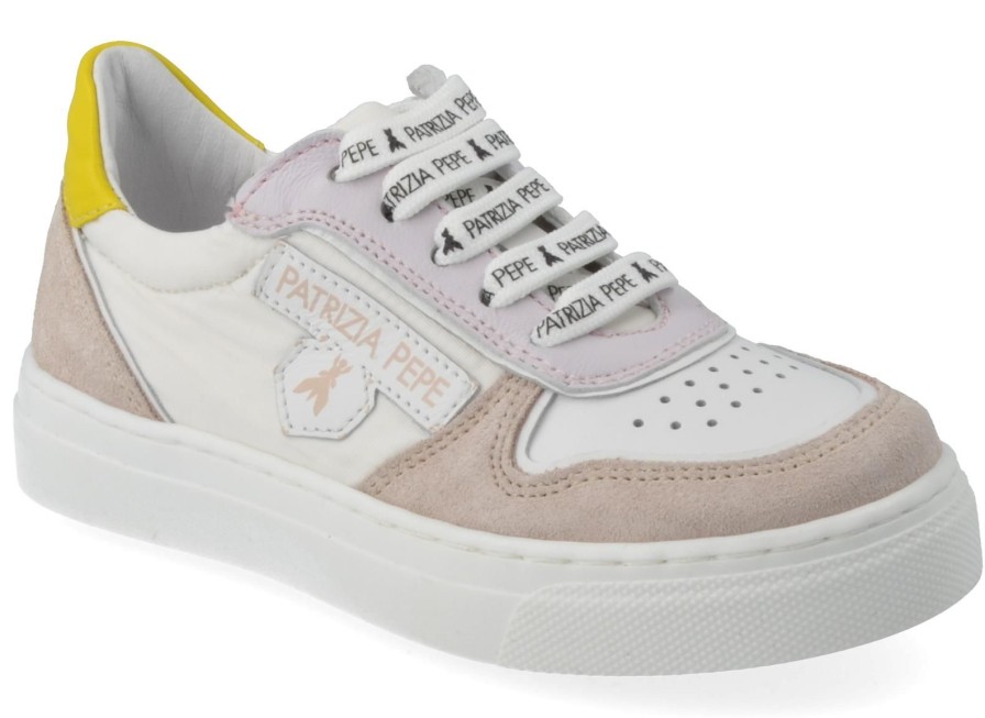 Children'S Shoes For Meisjes Patrizia pepe | Patrizia Pepe Sneakers Pink Girls (Pj205.13) - Junior Steps