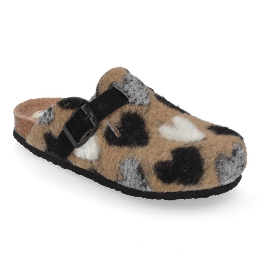 Children'S Shoes For Meisjes Plakton | Plakton Slippers Beige Girls (181539 Winona) - Junior Steps