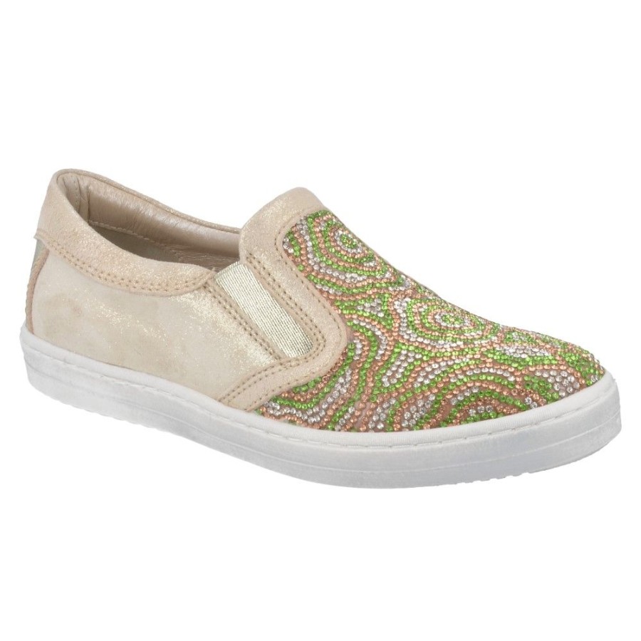 Children'S Shoes For Meisjes perche no | Perche No Beige Girls (3211) - Junior Steps