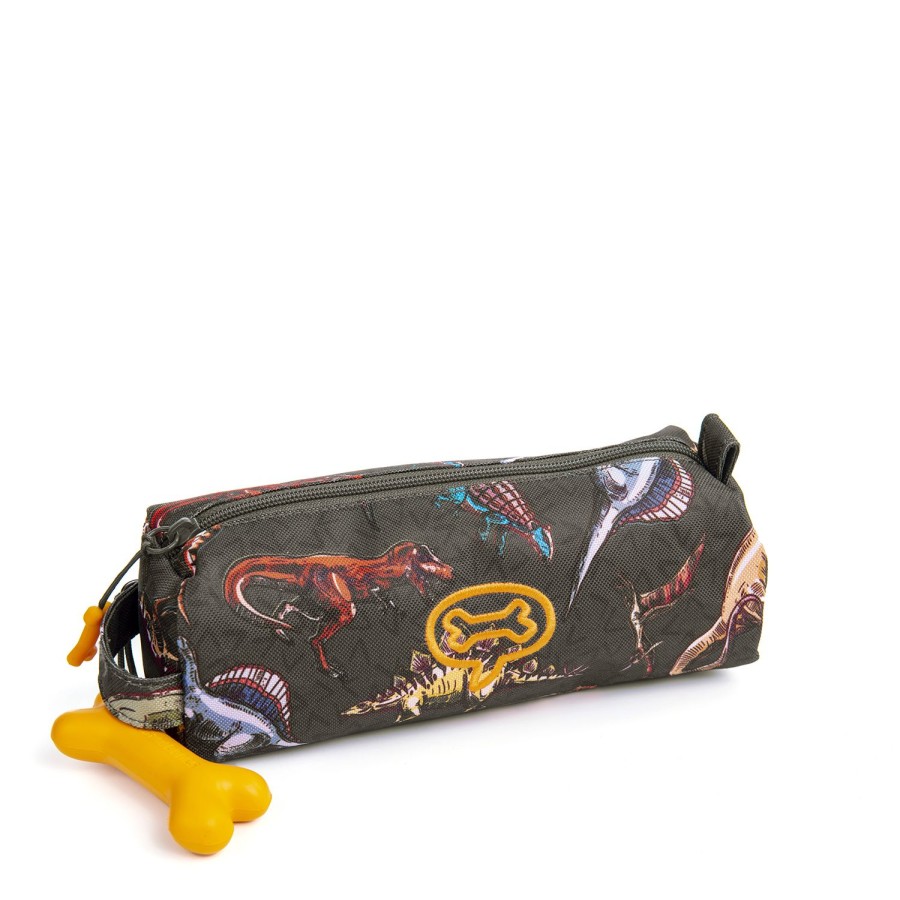 Bags stones and bones | Stones And Bones Pen Bag Khaki Boys (Oregon 23212) - Junior Steps