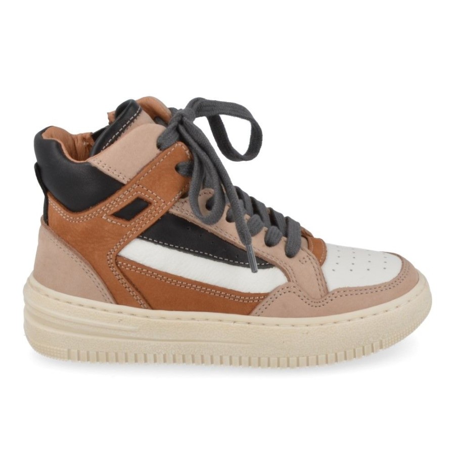 Children'S Shoes For Jongens romagnoli | Romagnoli Sneakers Beige Boys (3841R601) - Junior Steps