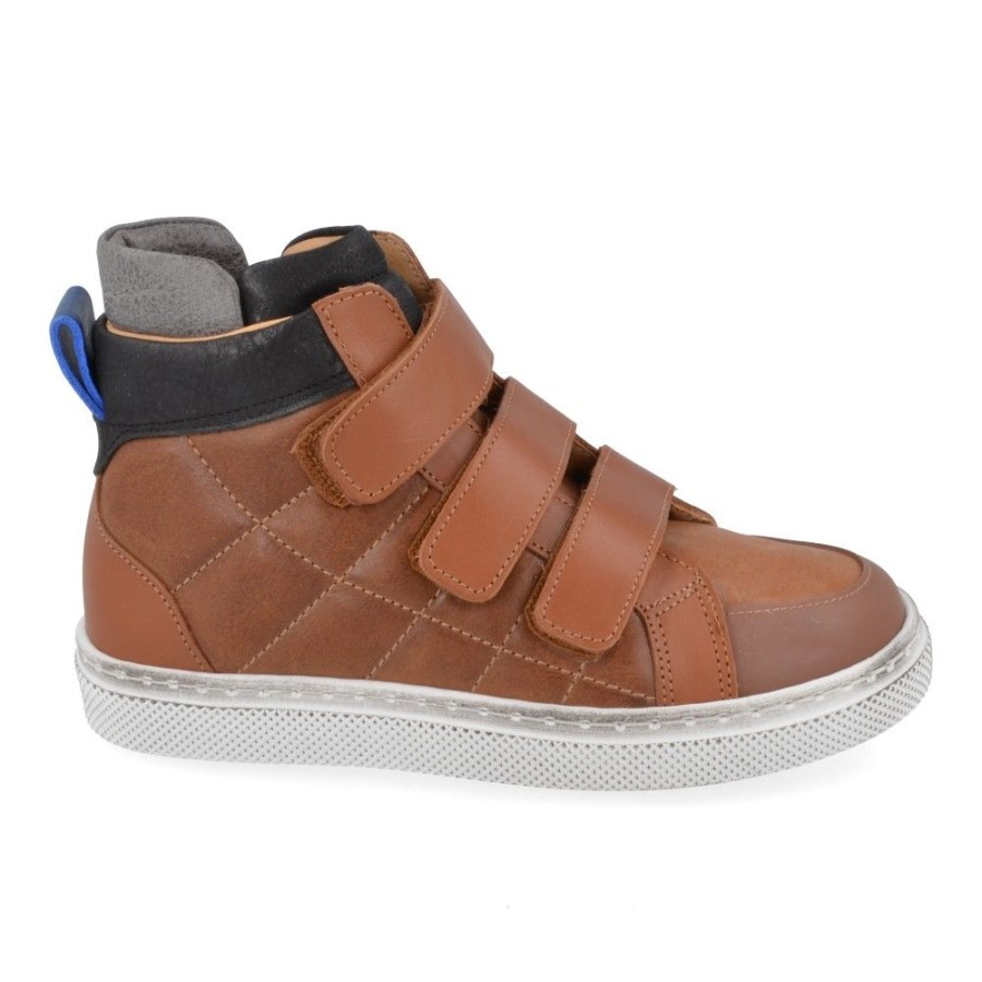 Children'S Shoes For Jongens zecchino d'oro | Zecchino D'Oro Sneakers Cognac Boys (M12-7216) - Junior Steps