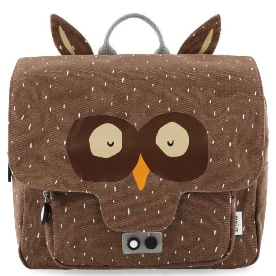 Bags trixie | Trixie Kinderbag Brown (91-206 Owl) - Junior Steps